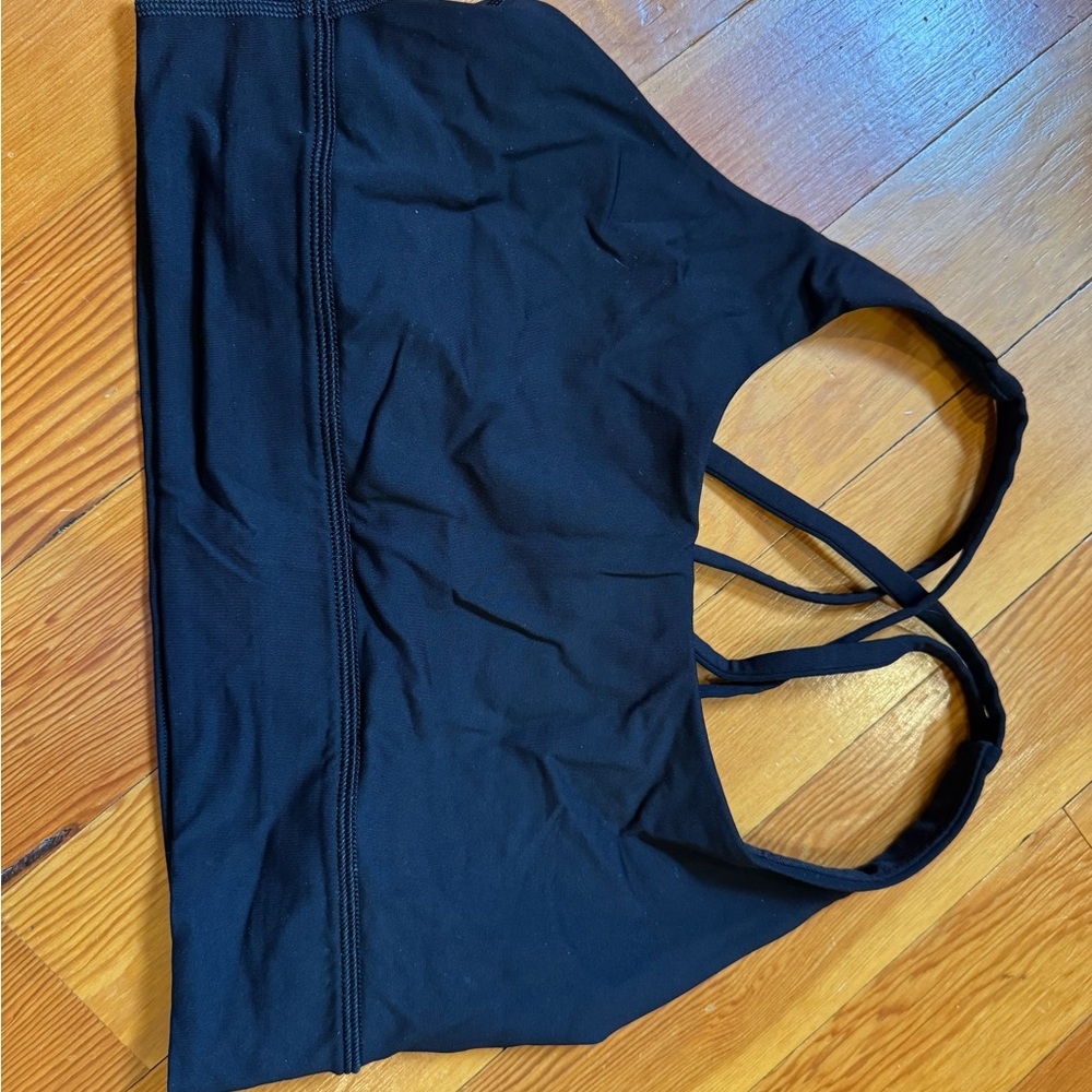 lululemon athletica energy Black Bra